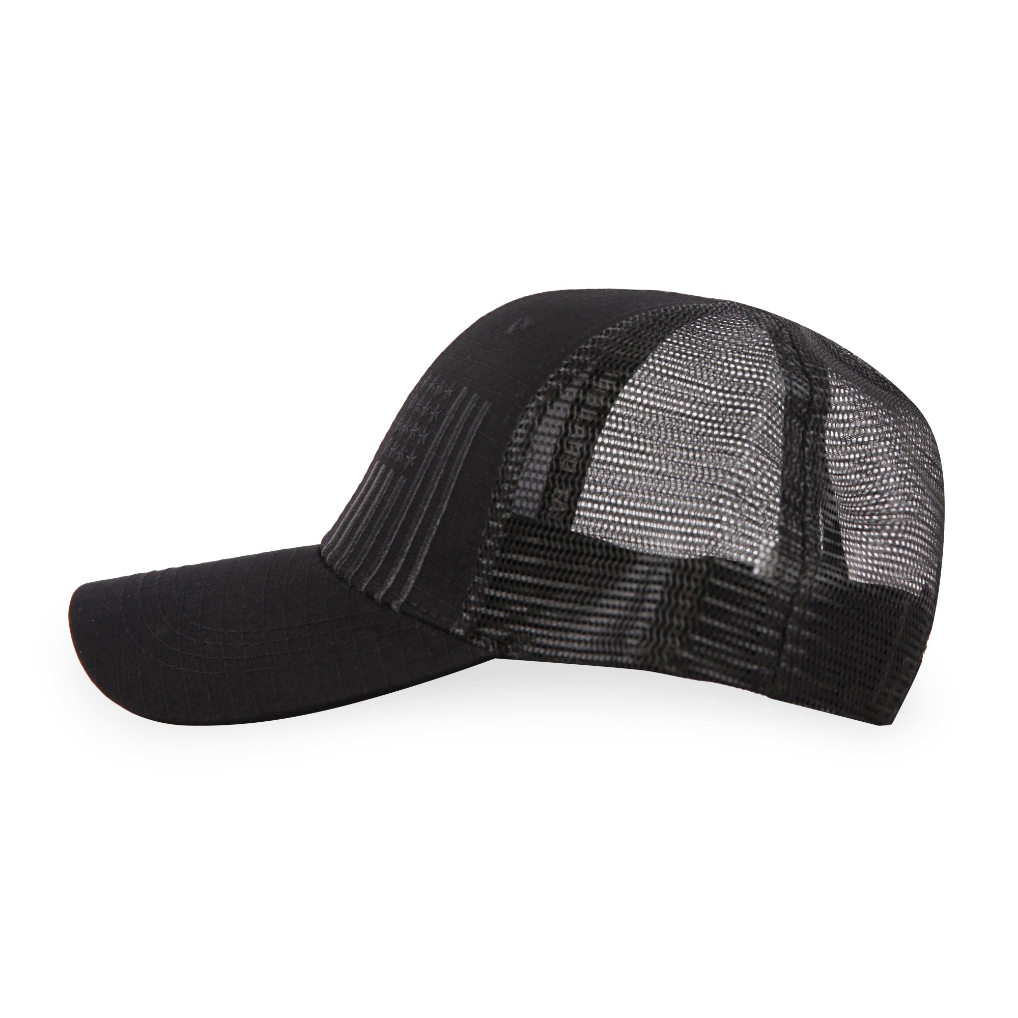 Embroidered American Flag - Trucker Mesh Hat