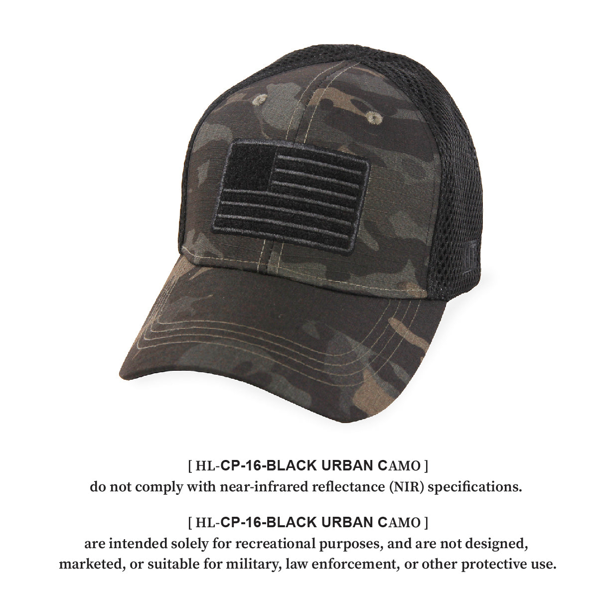 American Flag Velcro - Soft Mesh Hat