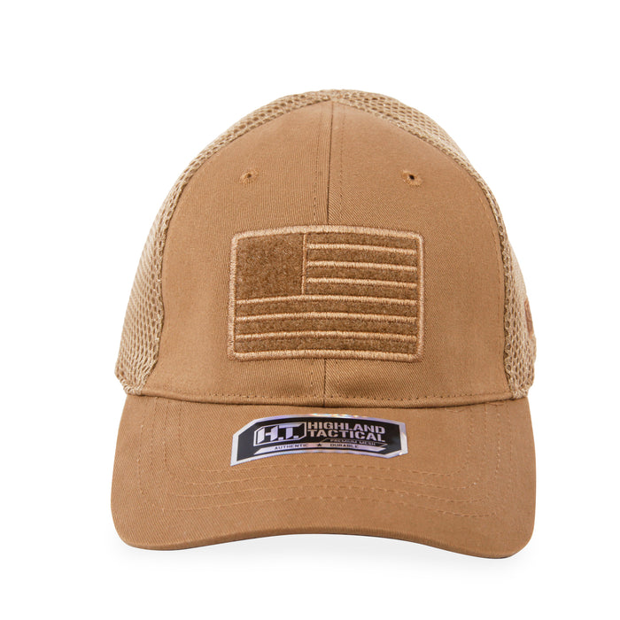 American Flag Velcro - Soft Mesh Hat