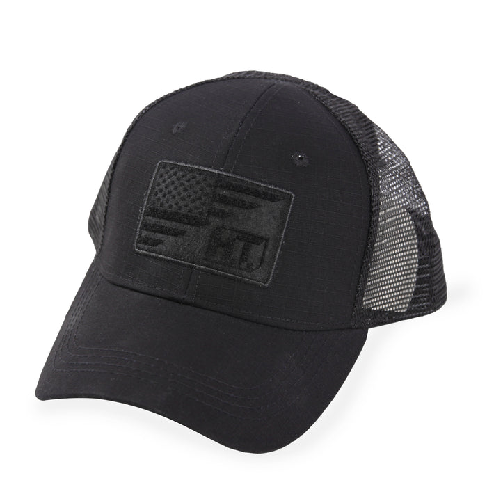 American Flag/HT Velcro Logo - Trucker Mesh Hat